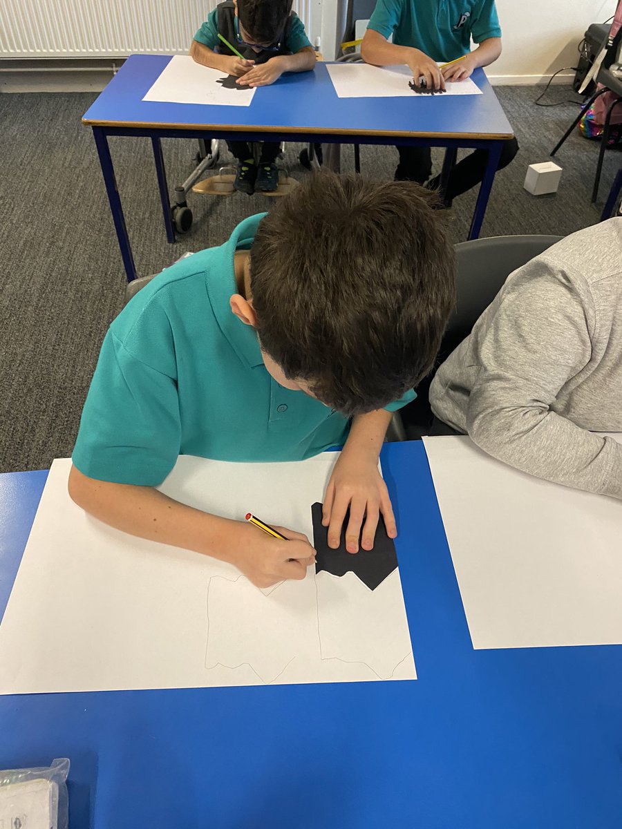 mrsjkirkhope's tweet photo. Today we were learning about Tessellation and making shapes fit together with no gaps. We created our own templates and made our designs. #proudfaces @LawmuirPS https://t.co/lbgsUWNSoI