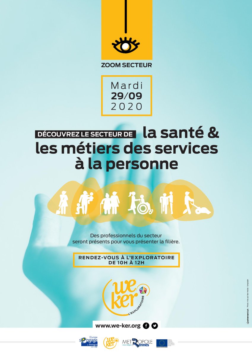 l'Exploratoire (@explo_rennes) on Twitter photo Reprise des zooms secteurs! Inscriptions: exploratoire@we-ker.org
Ce zoom sera suivi d'un jobdating à l'Explo le 30/09 avec
Adecco Médical
ONELA et O2,
ASSADIA,
OUIHELP, Reprise des zooms secteurs! Inscriptions: exploratoire@we-ker.org
Ce zoom sera suivi d'un jobdating à l'Explo le 30/09 avec
Adecco Médical
ONELA et O2,
ASSADIA,
OUIHELP,
