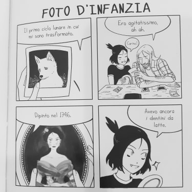 booksmarcopolo's tweet photo. e ih ih, è uscito anche #Zanne di @SarahCAndersen per @Becco_Giallo! Storia d'amore tra una vampira e un lupo mannaro https://t.co/f8bsMuRgCA