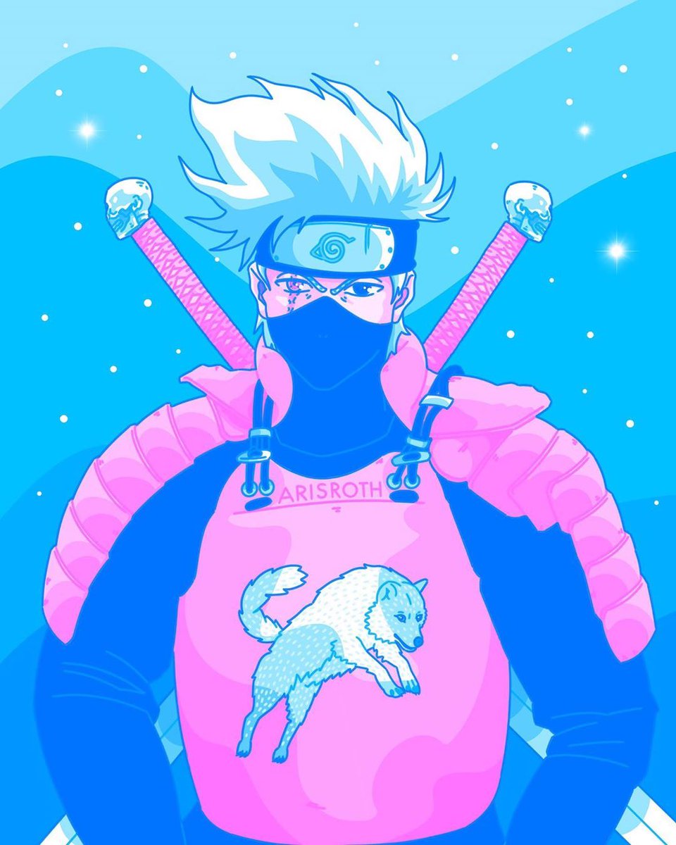 CaminoTV's tweet photo. Le BG @arisroth s'inspire du japon, des animes et des jeux vidéos pour faire des artworks incroyaux ! 🎨

Il utilise deux couleurs : le rose et le bleu ! 🔥 https://t.co/Wxz0OwNI3O