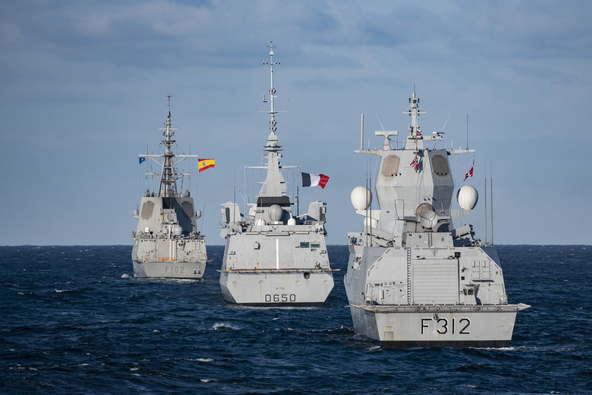 "En tant que Marine de combat, nous devons tout mettre en œuvre pour garantir au chef des Armées des forces capables d’être employées, en coopération avec celles des autres armées françaises comme celles de nos alliés avec efficacité absolue et fiabilité" @amiralVandier ⚓