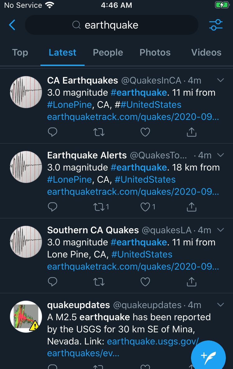 estee3213's tweet photo. Bruh.....can we please stop pissing off Mother Earth !? She fed up .. and my anxiety doesnโt do tremors.. Notice They getting bigger in magnitude. Fml #earthquake #FML #anxiety #WeNotReady #Pray #SoNotOk https://t.co/P99om3s2oB