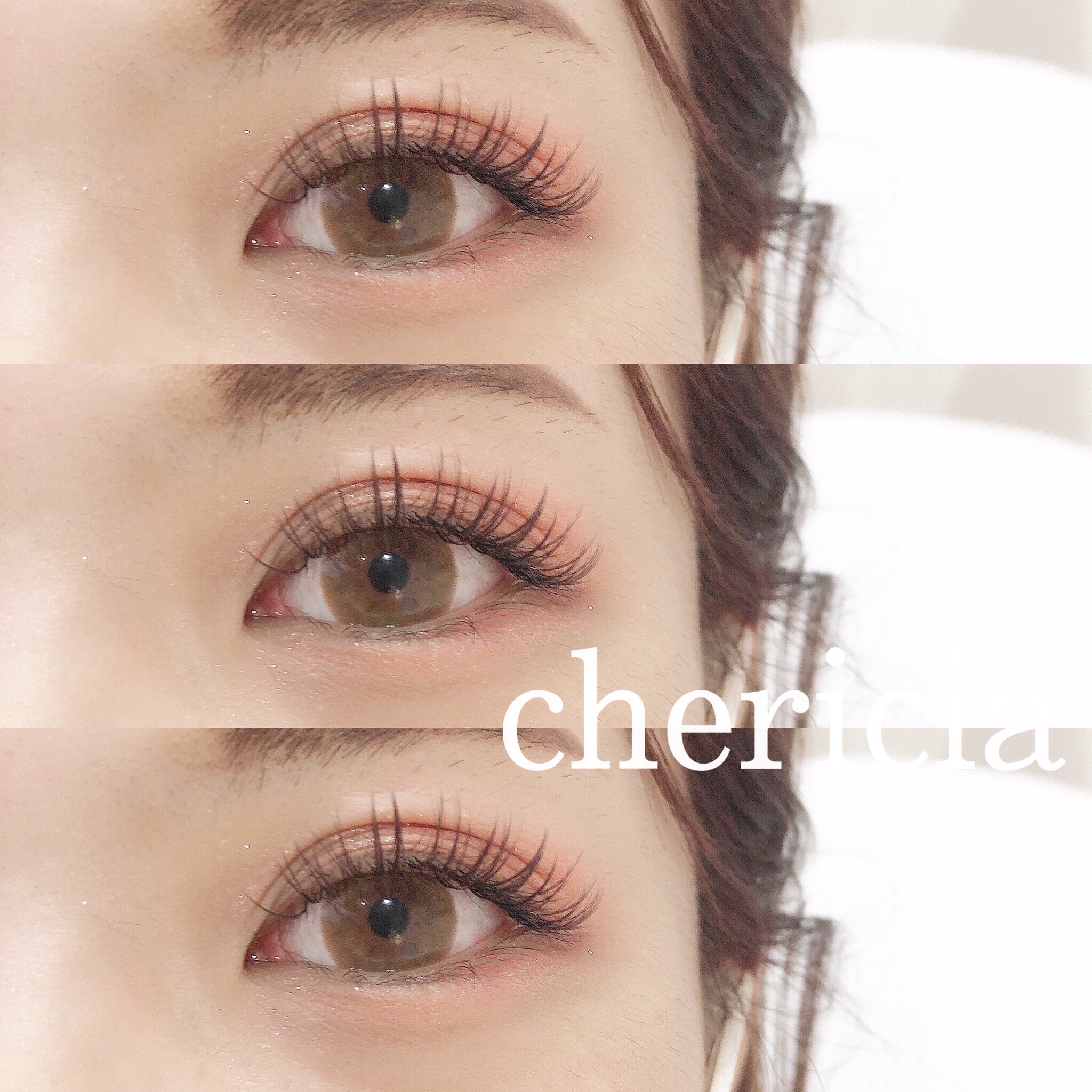 ﾅｶﾞｲ ｻﾔﾅ 滋賀 守山 まつ毛パーマ マツエク またまた大人気ブラウンmix 肌に馴染むブラウンは 濃さがあっても違和感ないです カラーラッシュ 滋賀マツエク 守山マツエク ロイッシュカラー バインドロック フラットラッシュ マツエク