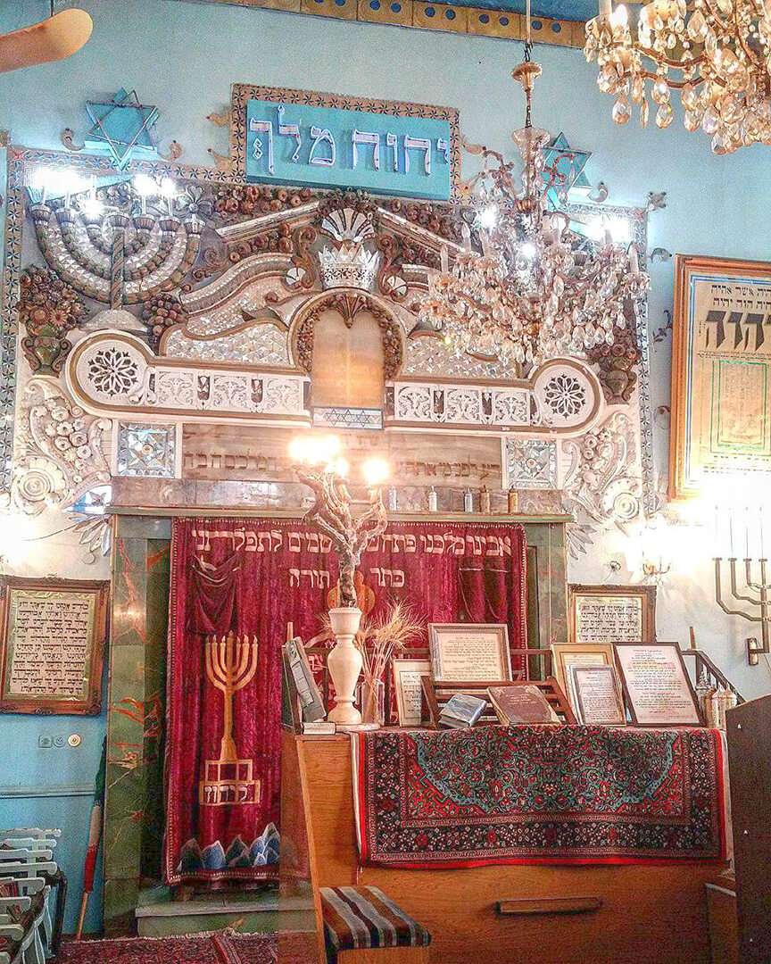 Haim Synagogue was built in 1913 in Tehran.Built in the Qajar style, its regarded as the first synagogue in Iran to be built outside of the various ghettos.