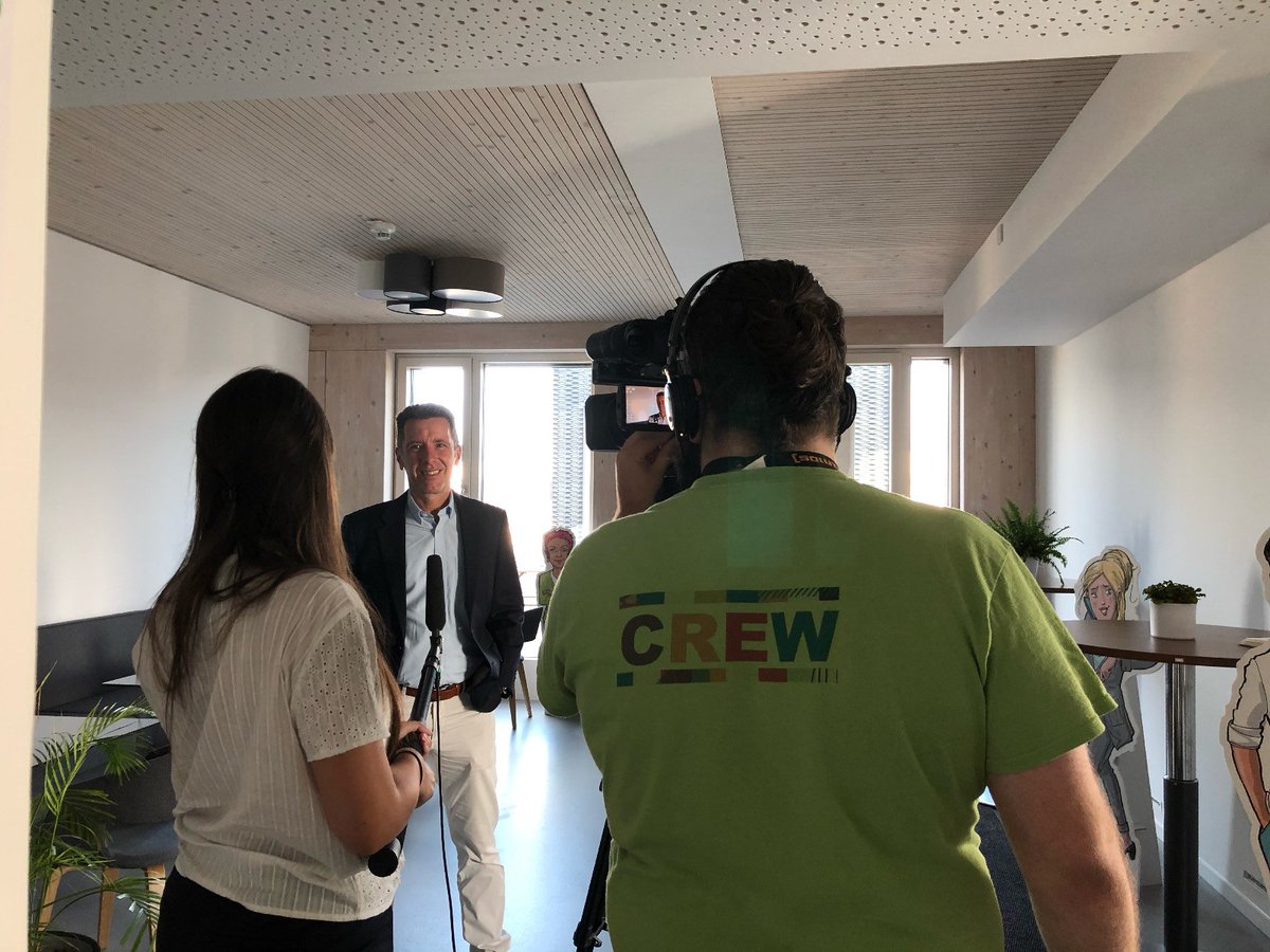 Hoher Besuch gestern - heute live im Fernsehen! Wir hatten Boris Palmer zu Besuch in der <a href="/westspitze/">Westspitze</a> und RTF1 nutzte die Gelegenheit für Interviews. Die Ergebnisse sind heute ab 18 Uhr in den Nachrichten live zu sehen! rtf1.de/index.php <a href="/ob_palmer/">Boris Palmer</a> #Tübingen <a href="/RTF1/">RTF.1 Neckar-Alb</a>