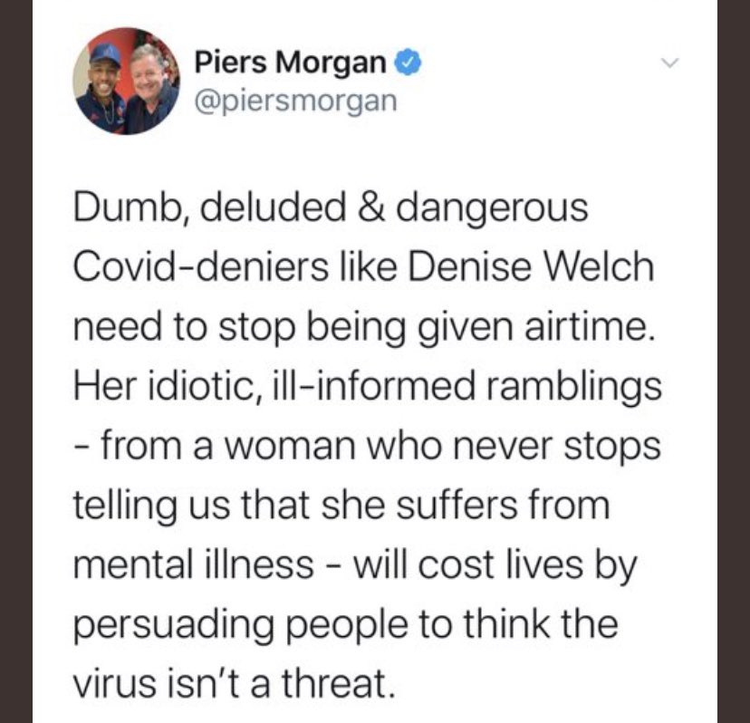 Denise Welch tweet media