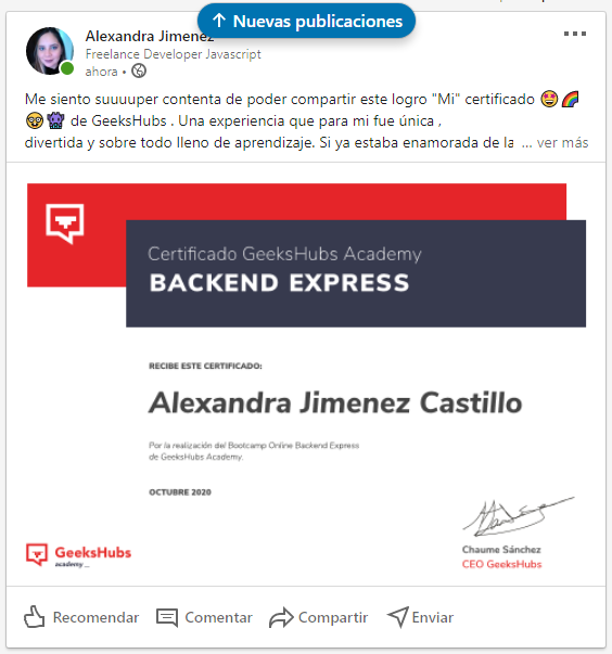 soygeekgirl's tweet photo. https://t.co/3Q1OytyRfq
@geeks_academy #geekshubs #backend #nodejs #womenwhocode #code https://t.co/twJWyAsVzB