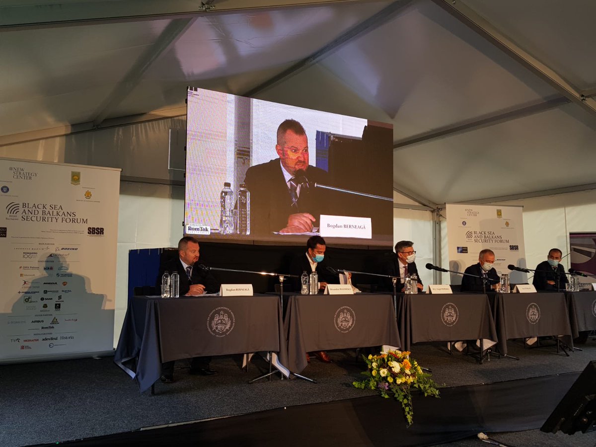 NSC_Romania's tweet photo. An insightful panel on Energy Security: New Opportunities to Enhance the Independence of the Black Sea Region and the Balkans alongside HE Virgil Popescu, the Minister of Economy of Romania and representatives of major energy companies. https://t.co/CRGVTukVJ7