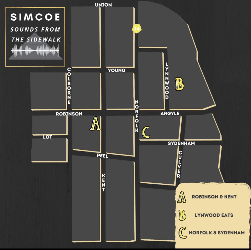 WaterfordOTH's tweet photo. Our friends at @SimcoeBia asked the #mainstmusicstroll team to create a similar event in our fave neighbour town and here it is!
Sounds from the Sidewalk premieres in Downtown Simcoe tomorrow, Sat. Sept. 5, 12:30-2PM!
Performing: Thom Adkins, Squeezebox Dave & @JonahAtkins99 https://t.co/psJWOMwNZb