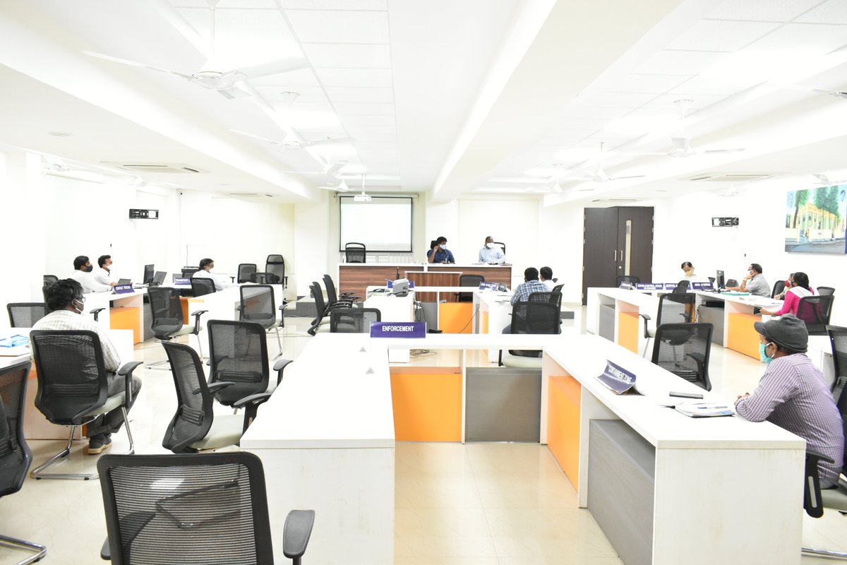 RMCoffice's tweet image. Commissioner Shri M Abhishikth Kishore, IAS conducted Engineering Department review meeting on Nadu-Nedu, AMRUT Projects and Special Projects. 
Engineering Department &amp;amp; Public Health Department officials of @RMCoffice participated in the meeting.

#NaduNedu #amrutscheme