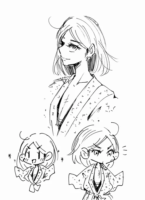 まつげバシバシに描いても許されるタイプの五右ェ門 