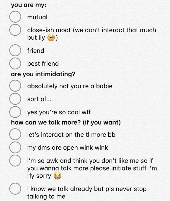 shyxmade's tweet photo. Ima do this thing too.
Like and I’ll send you this filled out.
(I’ll be using my other account to reply) https://t.co/floRdBMUlA