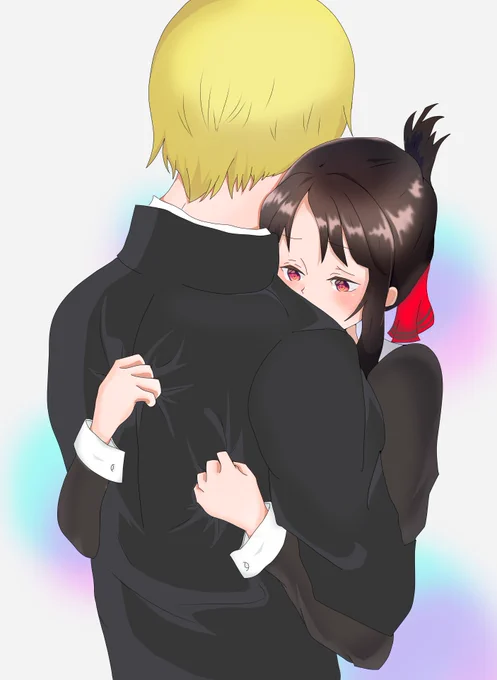 白かぐ描きました切なさをイメージしたんですが、伝われば嬉しいです。よかったらフォローお願いします#イラスト #白かぐ #かぐや様 #かぐや様は告らせたい #白銀御幸 #会長 #四宮かぐや #女の子 