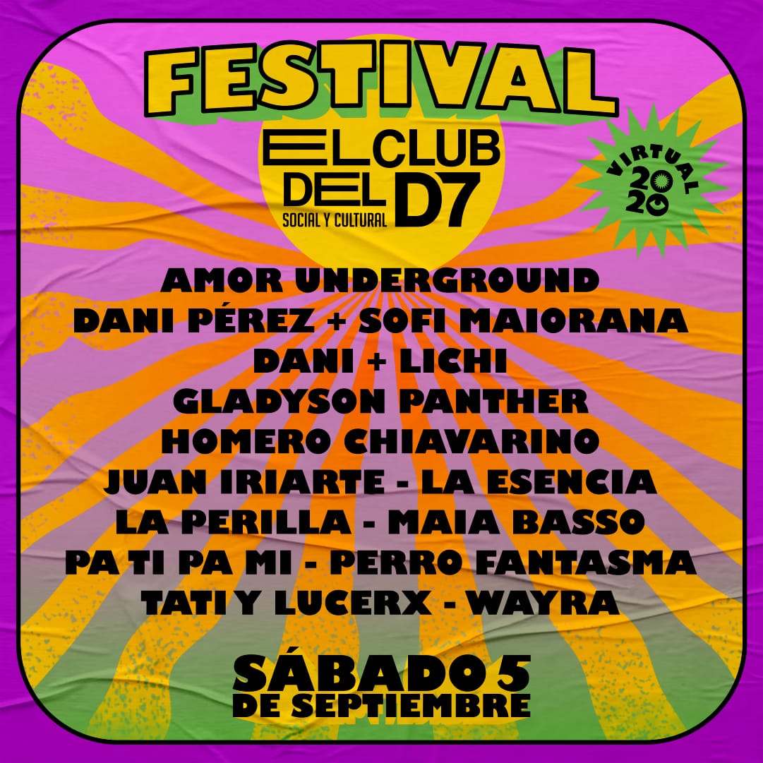 bpm_discos's tweet photo. #LIVESTREAM este sábado 5 de septiembre @gladysonpanther va a estar participando del Festival EL CLUB DEL D7 SOCIAL Y CULTURAL de @d7distritosiete ✨ Sintoniza, conectate y disfrutalo desde tu casa! https://t.co/u0zpM7ZsI3