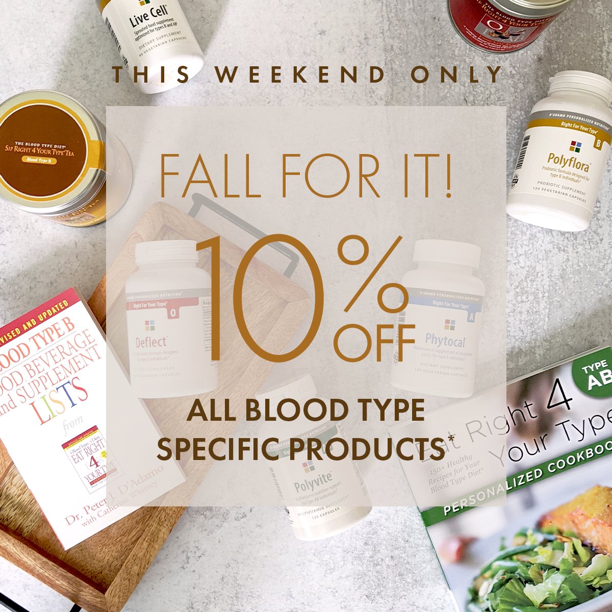 DADAMONUTRITION's tweet photo. 🎉 THIS WEEKEND ONLY! Fall for our Labor Day Sale & get 10% off ALL blood type specific products! Check it out at https://t.co/n7RCSAa9ZQ
#labordaysale #laborday #sale #bloodtypediet #eatright4yourtype #eatrightforyourbloodtype #healthy #personalizedsupplements #supplements https://t.co/mjgbfurZja