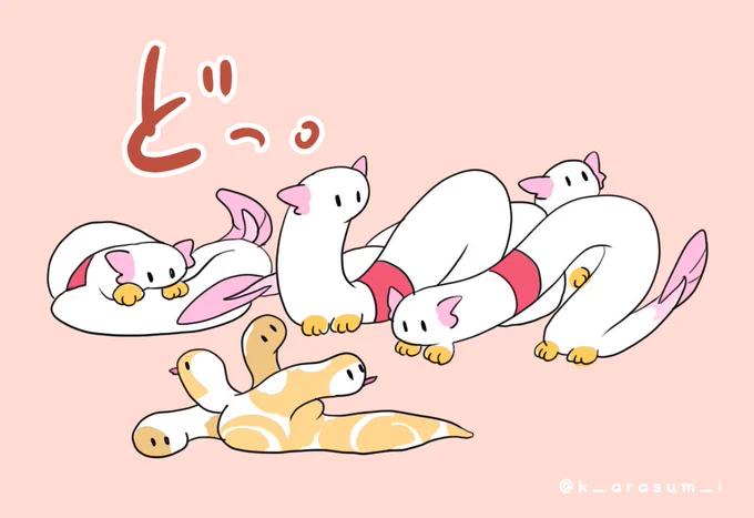 1匹見たら10匹に増えてるサラマンダーキャット #猫に育てられたドラゴン 