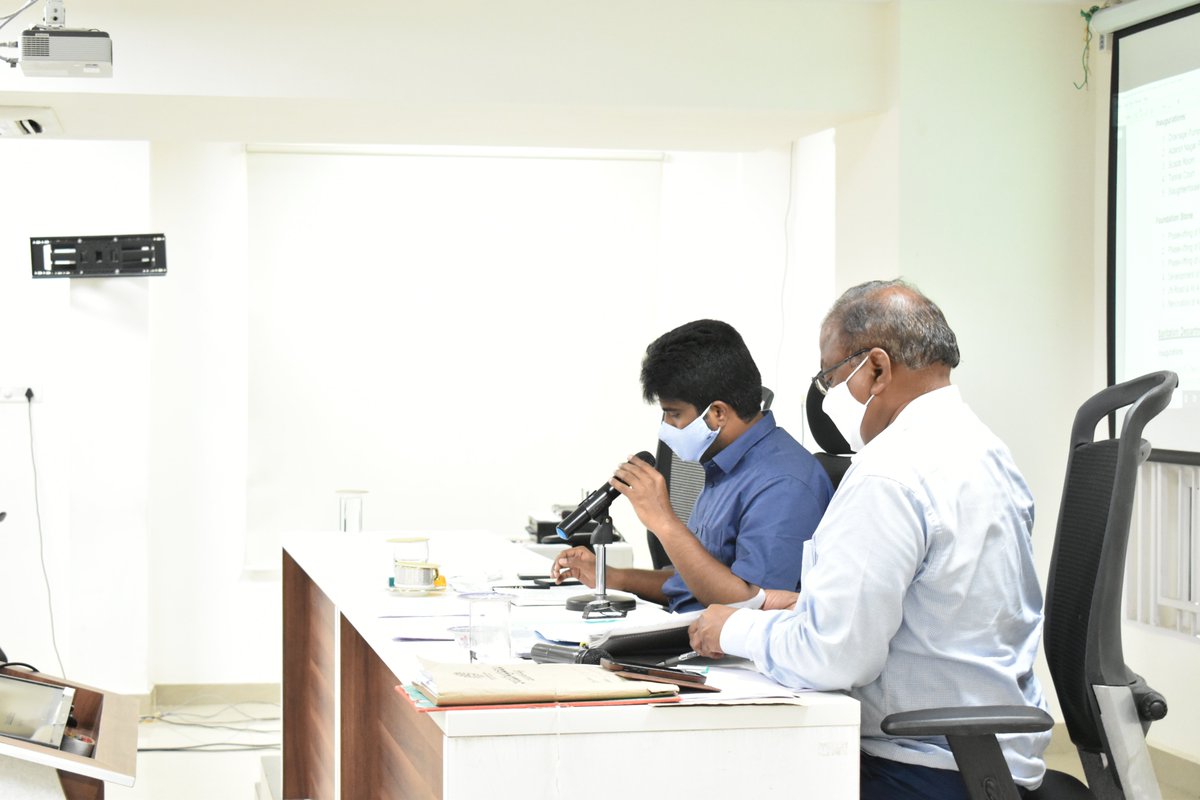 RMCoffice's tweet image. Commissioner Shri M Abhishikth Kishore, IAS conducted Engineering Department review meeting on Nadu-Nedu, AMRUT Projects and Special Projects. 
Engineering Department &amp;amp; Public Health Department officials of @RMCoffice participated in the meeting.

#NaduNedu #amrutscheme