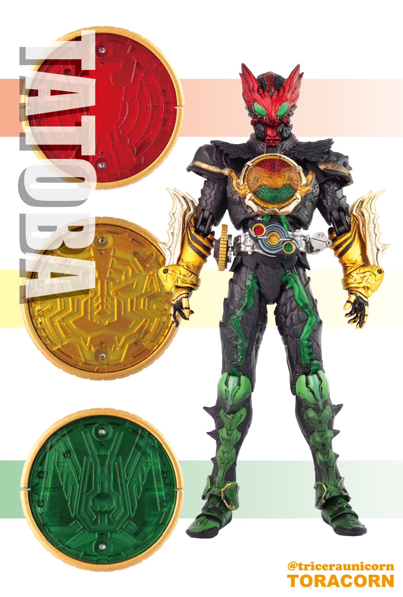 仮面ライダーオーズ オーメダル タトバ コアメダル タカ トラ バッタ