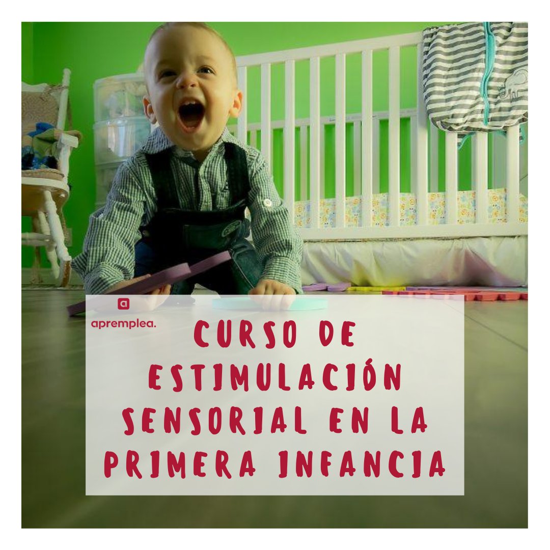 apremplea's tweet photo. Nuestro curso de estimulación sensorial en la primera infancia para Técnicos Superiores en Educación Infantil tiene como objetivo favorecer y mejorar el desarrollo de las aptitudes sensoriales de los niños de la primera infancia a través de la manipulación y la experimentación.⁣ https://t.co/rvDLauxhR1