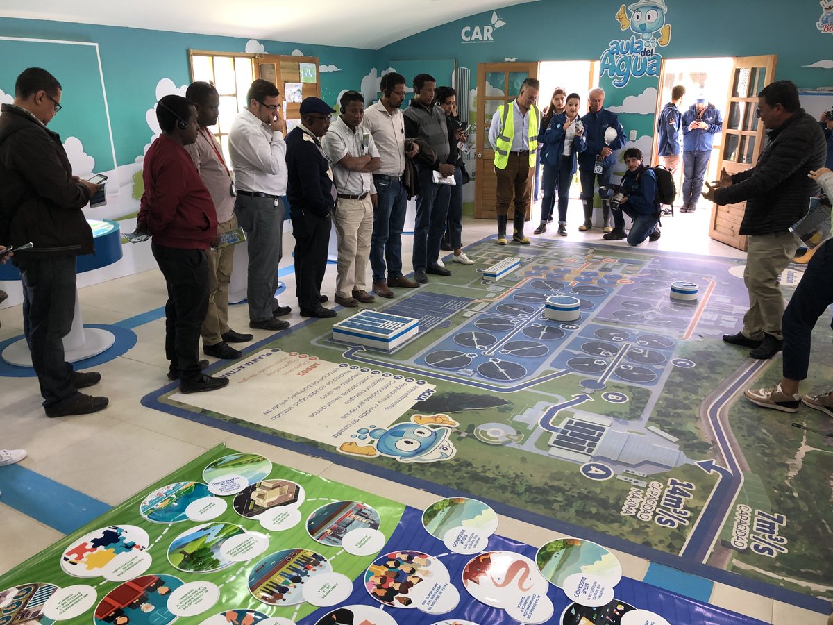 A delegation from #Ethiopia 🇪🇹 learned about how #Colombia 🇨🇴 dealt with project design and implementation, as well as environmental and social management challenges in its water sector. Read more about the significance of this South-South exchange. wrld.bg/FD0m50Bgl5X