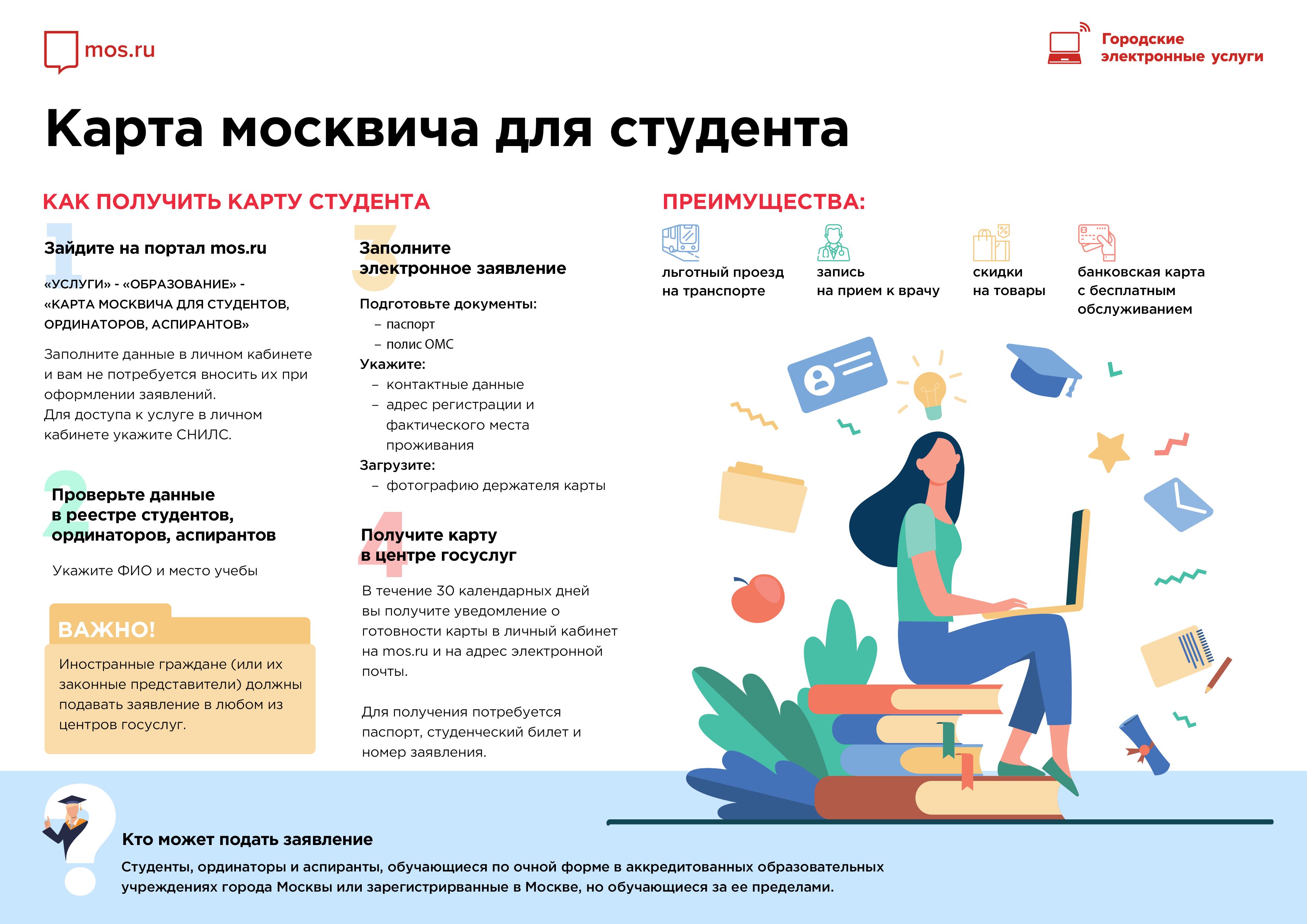 карта студента москвы