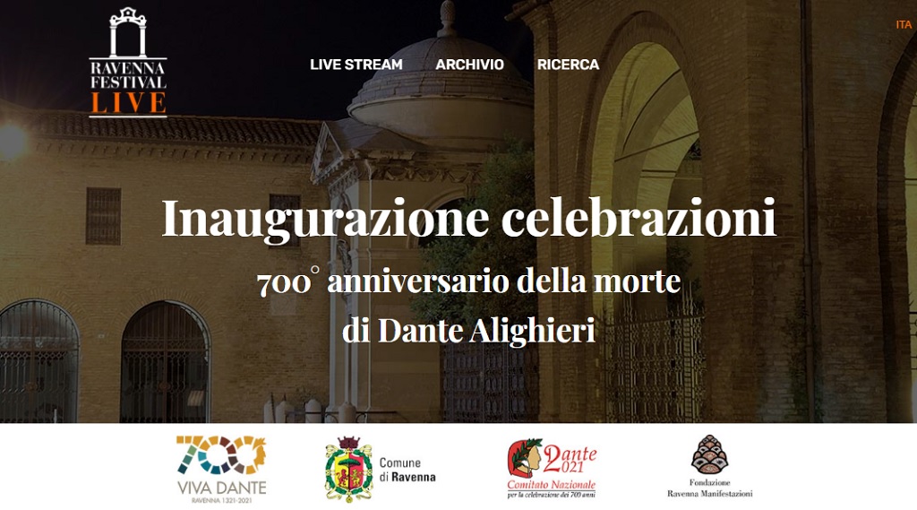 la_dante's tweet photo. Domani, 5 settembre alle 20.30, il Presidente della Repubblica Sergio Mattarella aprirà le celebrazioni del 700. anniversario della morte di Dante a Ravenna. 

Diretta su https://t.co/OroEjO9YT9 

@la_dante saluta l'avvio di #Dante2021 con #vivadante e #LItaliadiDante https://t.co/U8pWYcfDOQ