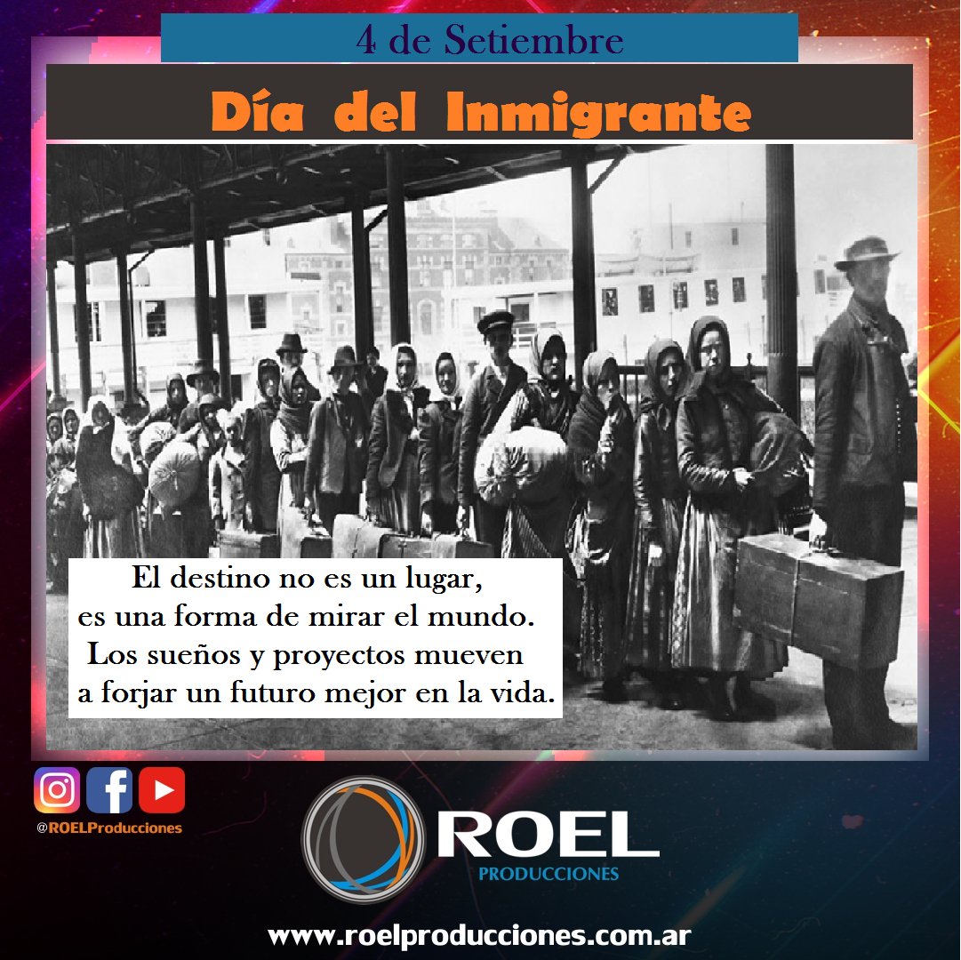 ROELProd's tweet photo. Nuestra #historia marca un profundo arraigo a #raíces de quienes vinieron a principios del Siglo XX a trabajar y desarrollar su vida en nuestras tierras. 
#Argentina nuestro amado y a veces descuidado país. https://t.co/1FDF6fOLMl