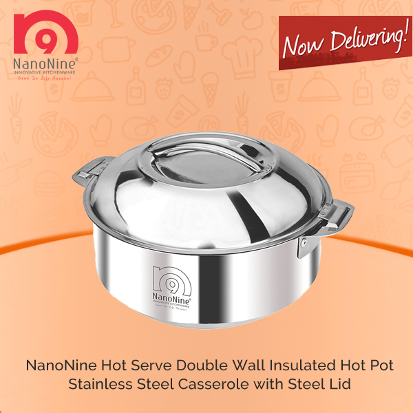 NanoNineOnline's tweet photo. Excellence taste in Every Bite.
Buy NanoNine Stainless Steel : https://t.co/5T5BVETjWV
#NanoNine #StainlessSteel #Tiffinbox #Casserole #ServingPot #Insulated #DoubleWall #Airlocktiffinbox #Serveware https://t.co/Aitkh4GZ2x
