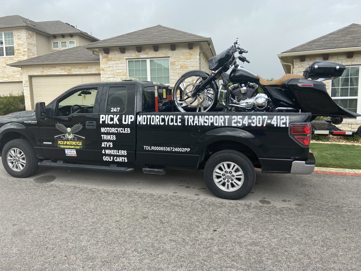 UpTransport's tweet photo. Call 254-307-4121 for safe and affordable motorcycle towing 🦅 https://t.co/EBBEVCEaTo
