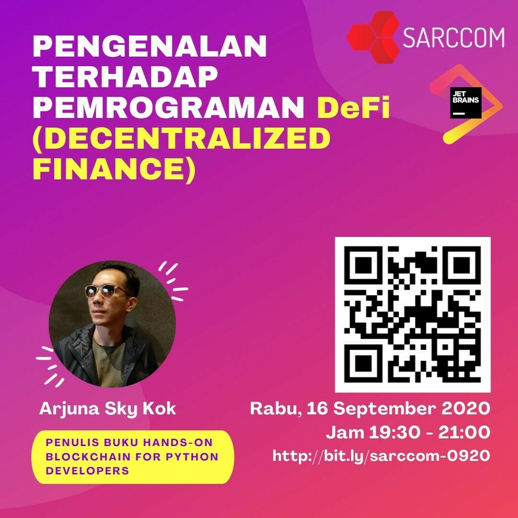 sarccomID's tweet photo. FREE ONLINE EVENT
LIMITED SEAT

Daftar Sekarang
https://t.co/ejfrTEjxBD https://t.co/KsLoUrDtk4