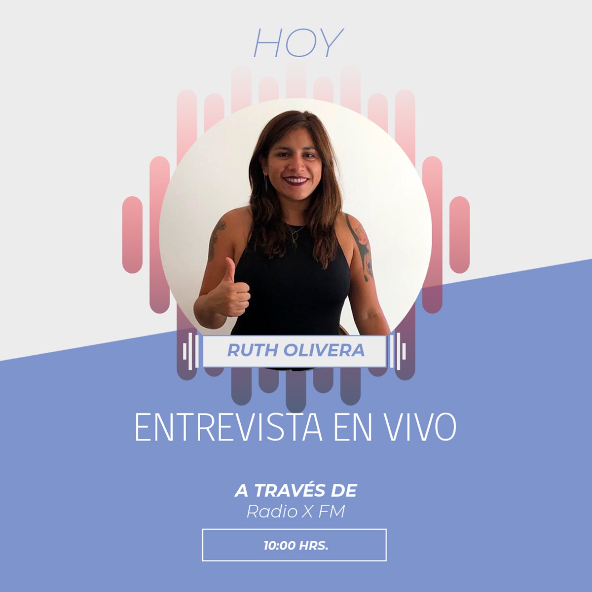 MindepValpo's tweet photo. Mindep Valparaíso en los Medios

Sigue hoy desde las 10 hrs la entrevista con nuestra Seremi del deporte @rutholiverad en 📻 #RadioXFM y entérate de las novedades deportivas de la región para este fin de semana 

https://t.co/r4X6VKH6N1 
95.9 FM https://t.co/512eABWziU