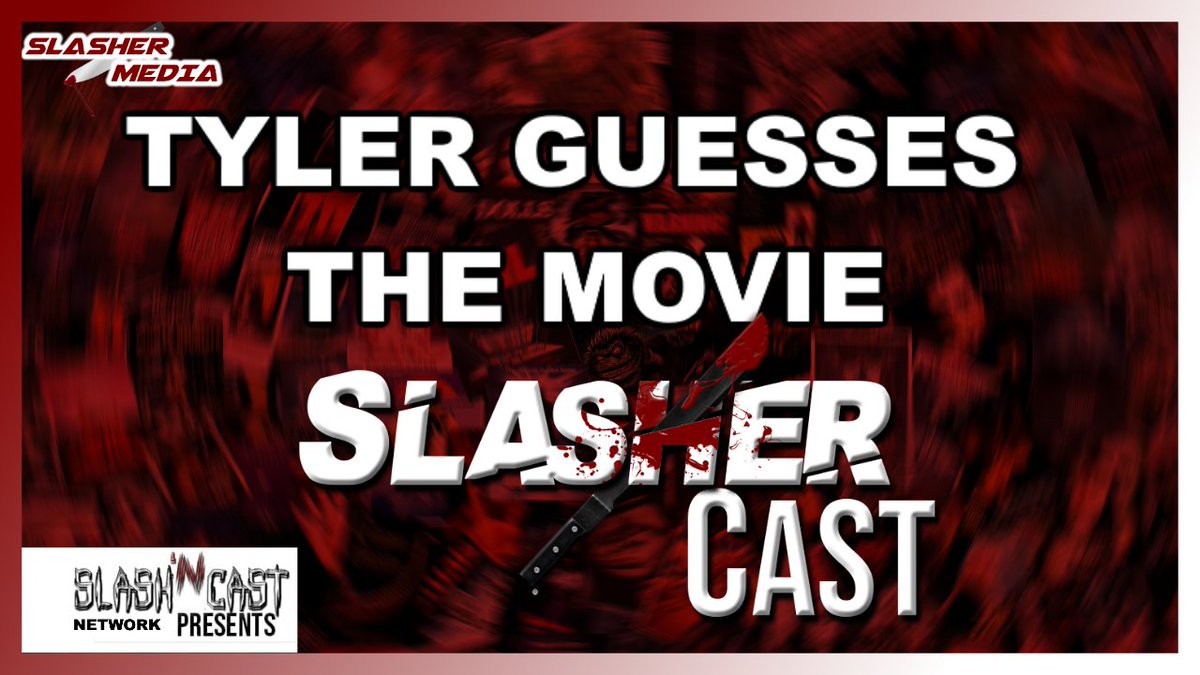 SlasherMediaYT's tweet photo. Hey everyone the audio only of today's Slasher Cast is up today i quiz Tyler with made up movie explanations and see if he knows what the movie is enjoy horror fans

https://t.co/p3KeOVJOtB

@SnCNetwork
 
@SnCNetwork
 #SlasherCastPodcast #HorrorPodcast https://t.co/MdgvgvNBoj