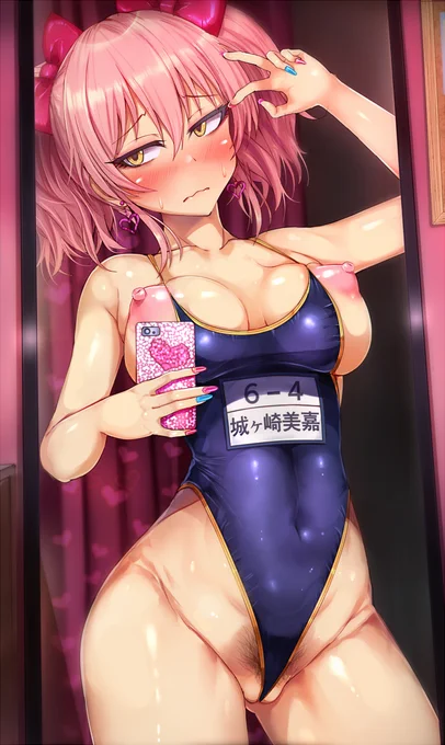 昔着てたスク水で自撮りを送らせる 02アーニャ 姉 みくにゃん 蘭子 