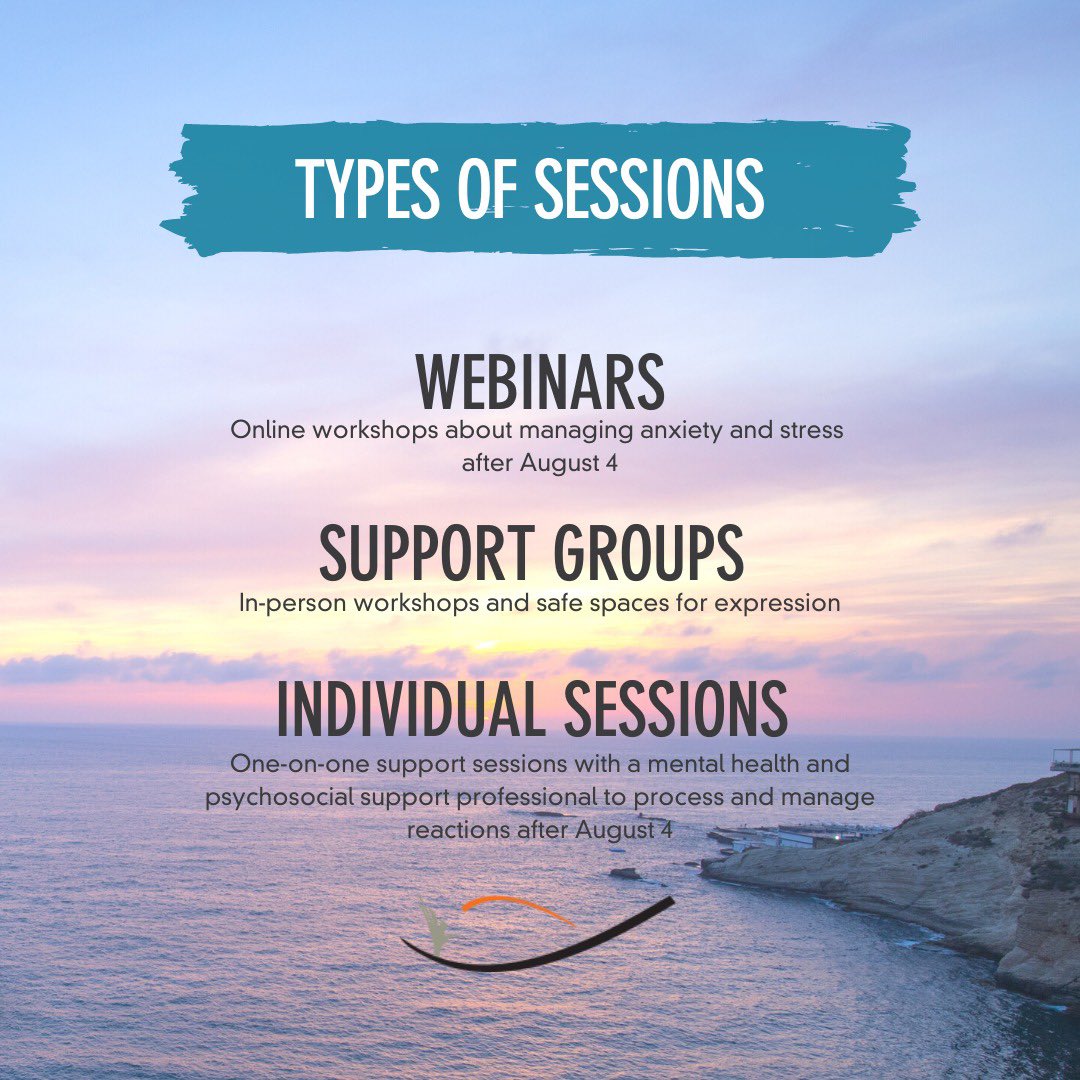 fdcdleb's tweet photo. @fdcdleb is offering #Psychosocial_Support to process and manage reactions after August 4th. Please don’t hesitate to reach out to us by DM or email info@fdcd.org #Beirut https://t.co/irewlvsG9P