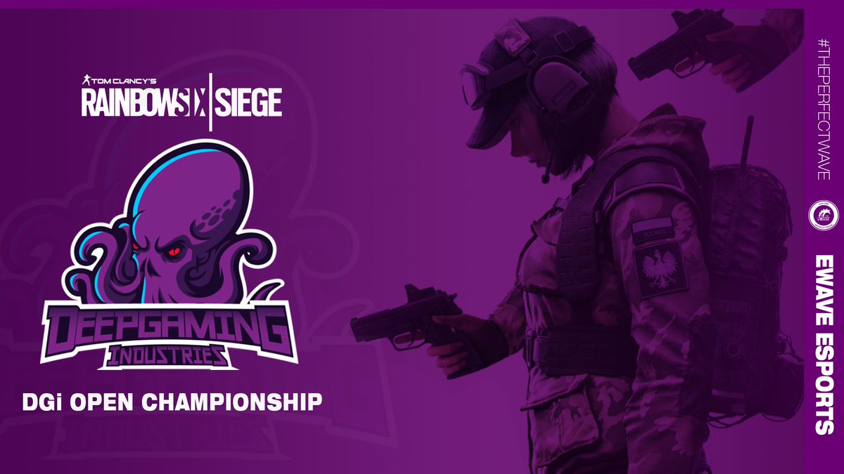 ewaveesports's tweet photo. Erstes Match in der 🏆 #DGi Open Championship Gruppenphase wird um 🕗18Uhr gegen Team #FragZ sein.

@VeyzelR6S @Entrooooo @Muffin_R6S @MOuwner @NQAHR6 Coach: @greek21R6S

Join us - #THEPERFECTWAVE https://t.co/yACZjXAYKE