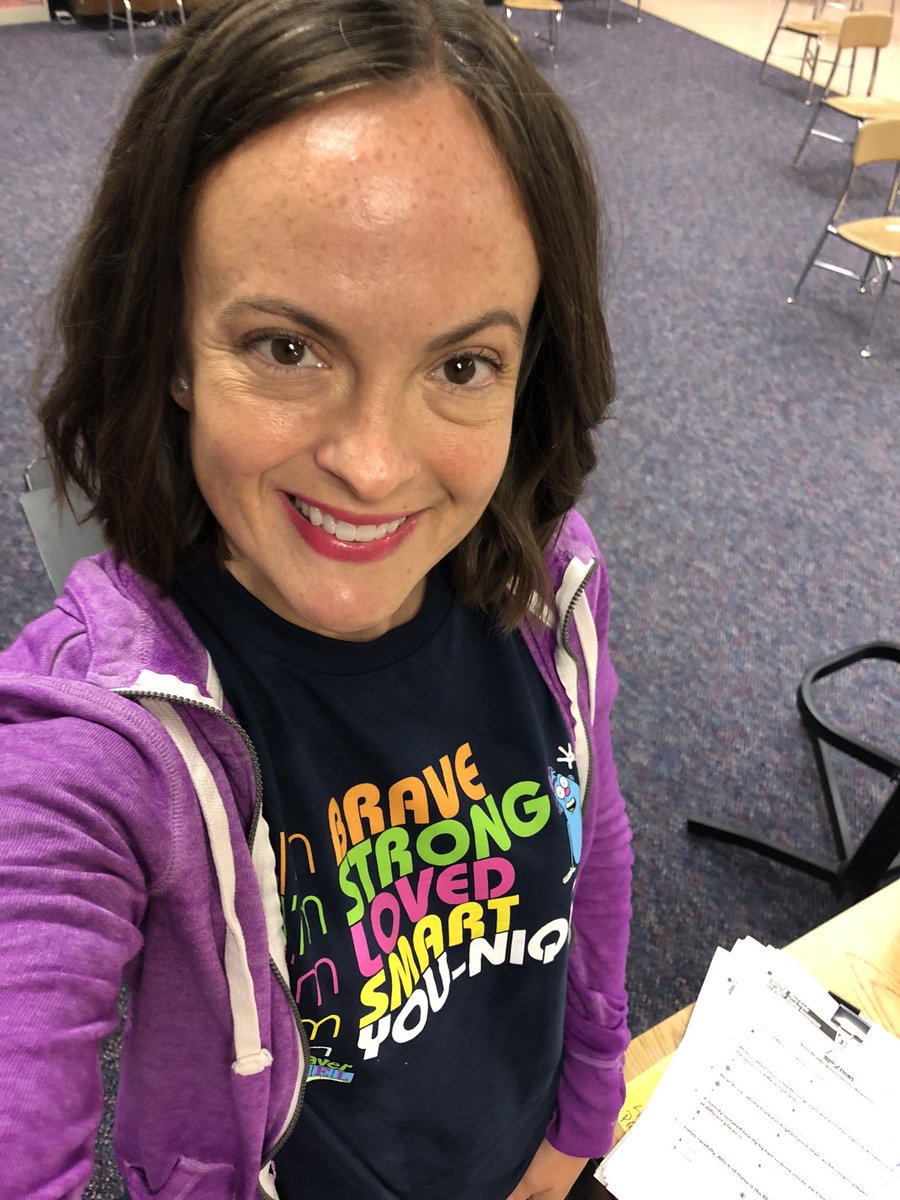 Hawthorne_Music's tweet photo. So glad for the chance to teach all of my “You-nique” students on this awesome Friday!  #younique #hawkpride #takeaction #wearethekey #musicmatters @QuaverMusic https://t.co/xFfDWVAX2S