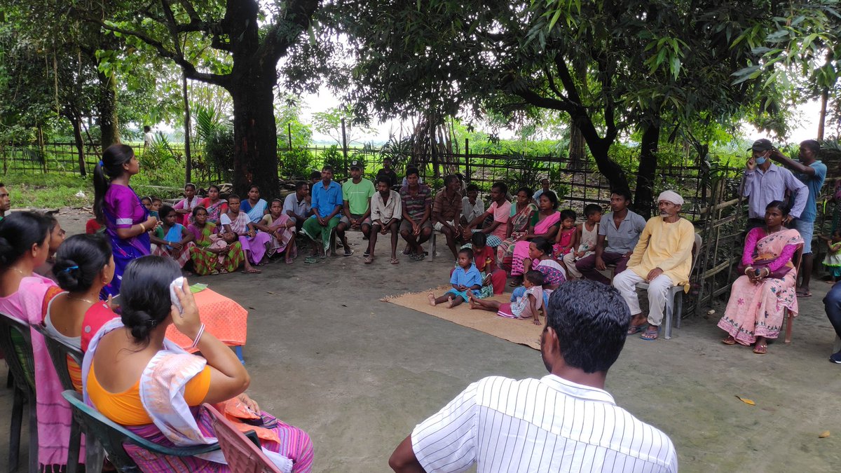 Smt. Matilda Murmu, Organising Secretary UPPL addressing people of Adivasi Community at No3 Deosiri Tibitola regarding upcoming BTC election 2020 under 14No Chirang Duar Constituency
#WindofChange
#VoteforUPPL