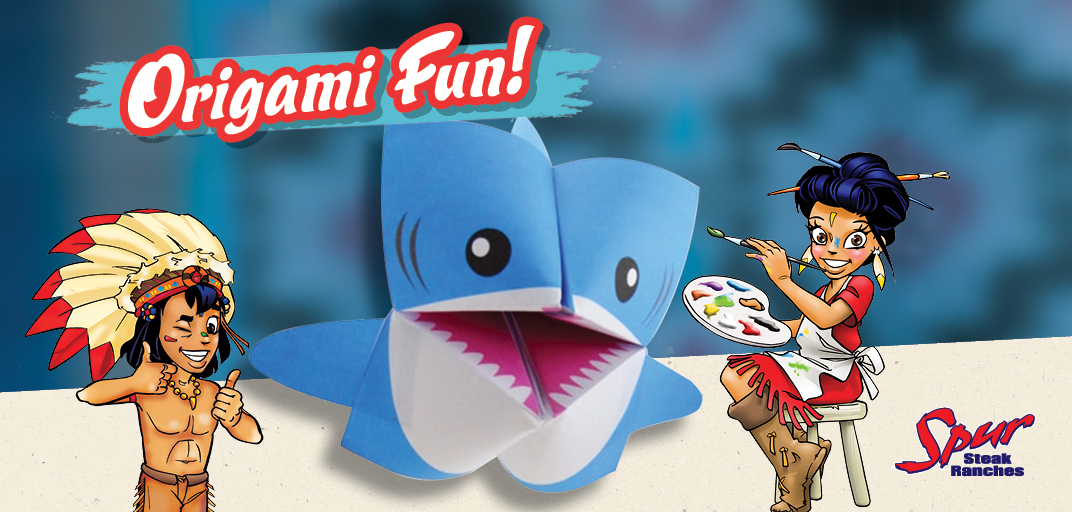 SpurRestaurant's tweet photo. The kids will love getting their little hands on our new origami crafts to create cute animals and fun fortune-tellers! Get your sheets in-store at your nearest Spur and then visit our website for the folding instructions: https://t.co/qJYUEzjUin #TasteForCrafts https://t.co/EiSEcgQSOc