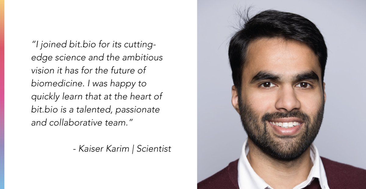 bitbio's tweet image. Join us to uncover the “operating system of life” and generate human cells for research, drug discovery and cell therapy.

bit.bio/careers/

#bitbio #cellcodingcompany #jobalert #synbio