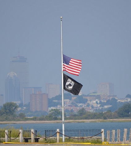 Cambridge Fire Dept Half Staff Notification Massgovernor Has Ordered Flags Lowered To Half Staff From Sunrise Until Sunset On Friday September 4 In Coordination With Funeral Services And In Honor