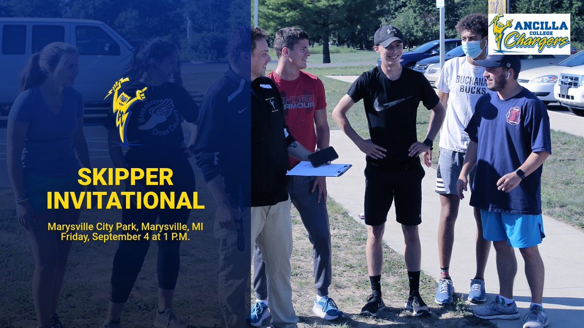 Ancilla Cross Country on the road in Michigan today.  Good Luck Chargers!