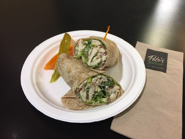 PetesNS's tweet photo. Stop into the lunch line for our #lunchpick of the week the classic chicken Caesar wrap for only $5! @SunnysideMall @BedfordNS @SpringGardenRd #lunch #hfxdeals https://t.co/kxRMN425oY