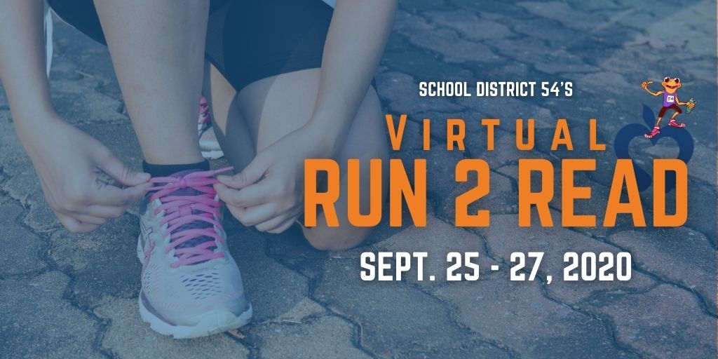 D54Foundation's tweet photo. This year, the District 54 annual Run to Read will be benefiting the Foundation's Crisis Fund. Register today!  Your continued support of our students is greatly appreciated and crucial to providing immediate assistance to our struggling families. https://t.co/ElIi4deRRZ https://t.co/OX26bw8TDl