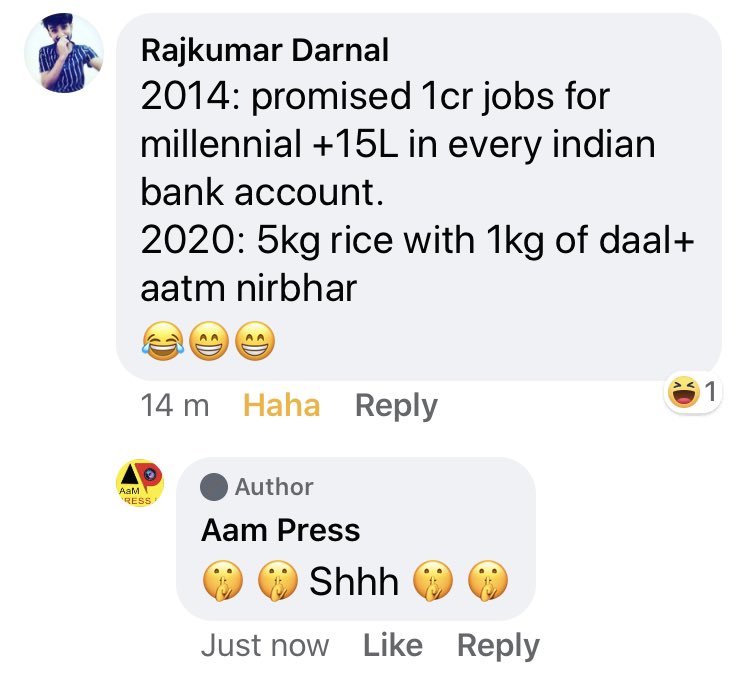 aampress's tweet image. #2014 #2020 #EMIMoratorium #ExtendMoratorium #middleclass beekh nahin maang rahee #Haq maangtee hai