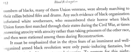 These fears were fueled by deep, lingering humiliation so many whites felt following the defeat of the Confederacy. Shame & humiliation are central to the story of how white Southerners would come to see their use of terroristic violence as legitimate, righteous & redemptive 3/