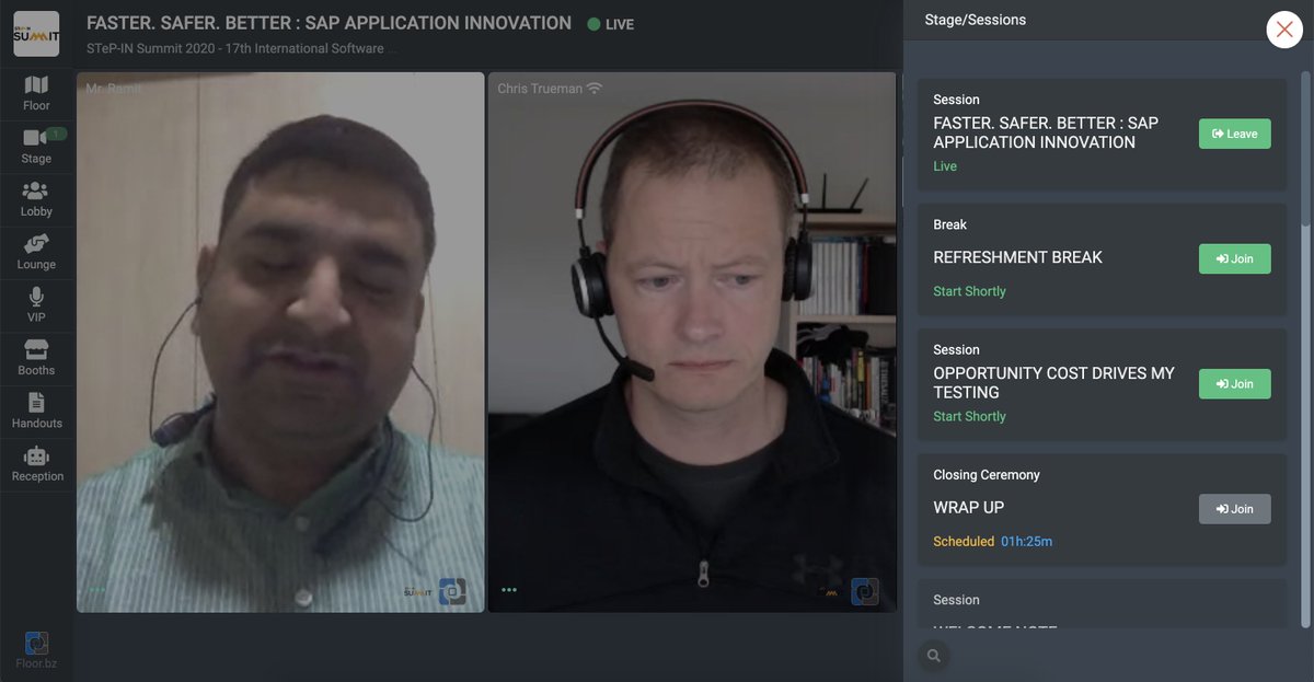 SanjayKumaarr's tweet photo. #Faster #Safer #Better!! 🚀
@thearttrooper is live now at #stepinsummit2020.
#tricentis @Tricentis @stepin_forum @imvinaybaid #conf2020 https://t.co/yJBzQxMo0B