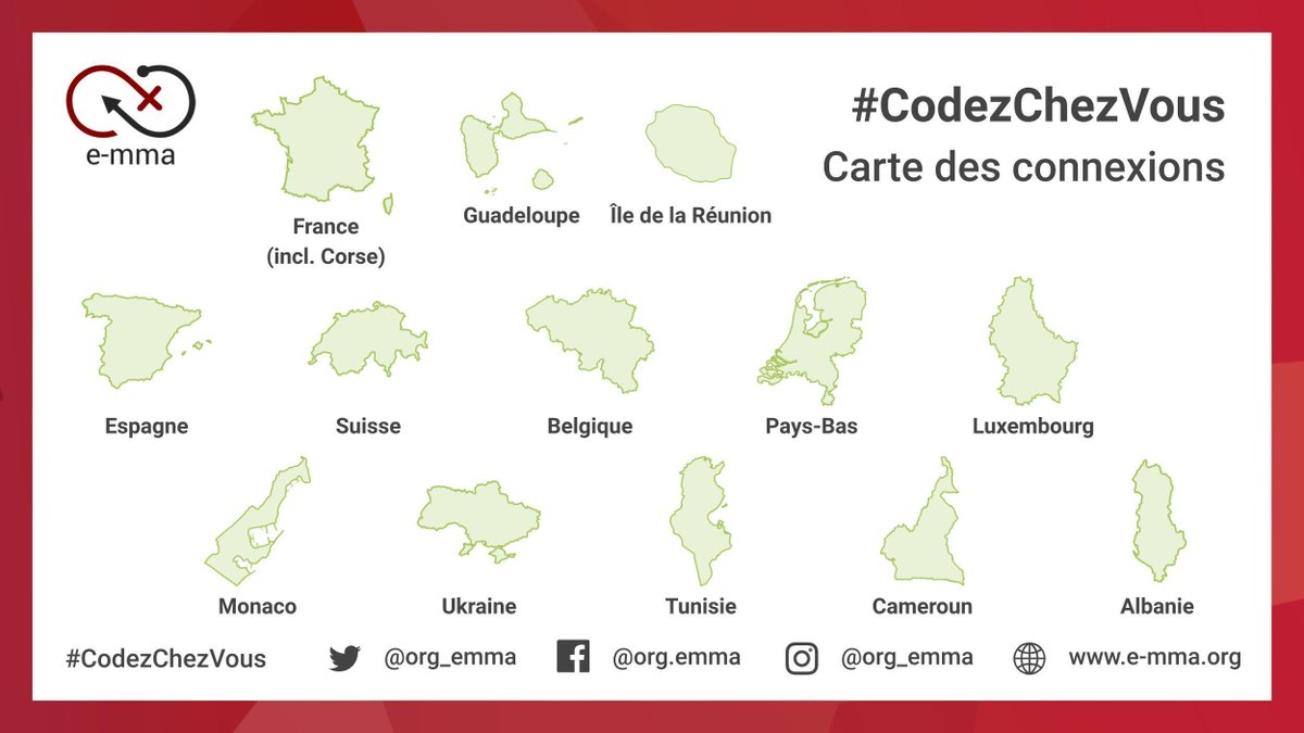 RajaBenAli2's tweet image. L’association @Org_Emma a pu rejoindre les enfants de plusieurs pays en Europe et hors Europe avec son initiative #CodezChezVous #CodeAtHome, qui pourra se faire prochainement en différentes langues s’adaptant ainsi aux participants des ateliers.