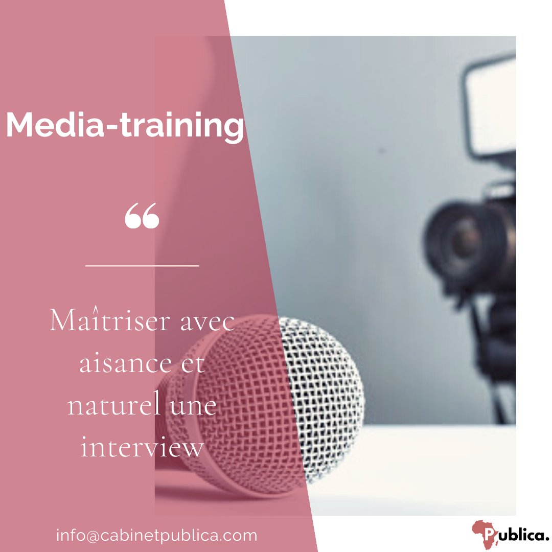 CabinetPublica's tweet photo. #Mediatraining : Vous êtes une personnalité publique ? Un chef d'entreprise ? Une personnalité politique ?
Contactez-nous afin de bénéficier de notre offre de média-training ! info@cabinetpublica.com https://t.co/bqD8HQ6wBG