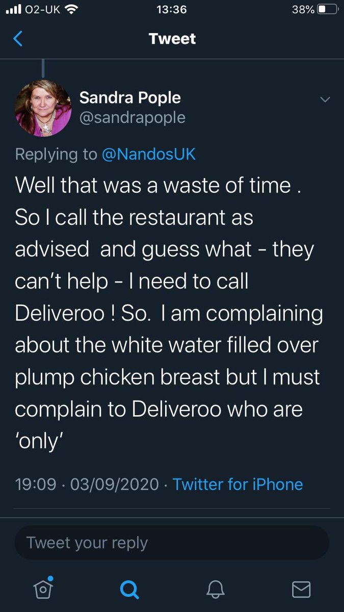 sandrapople's tweet photo. @NandosUK https://t.co/zgOD9eB0vW
