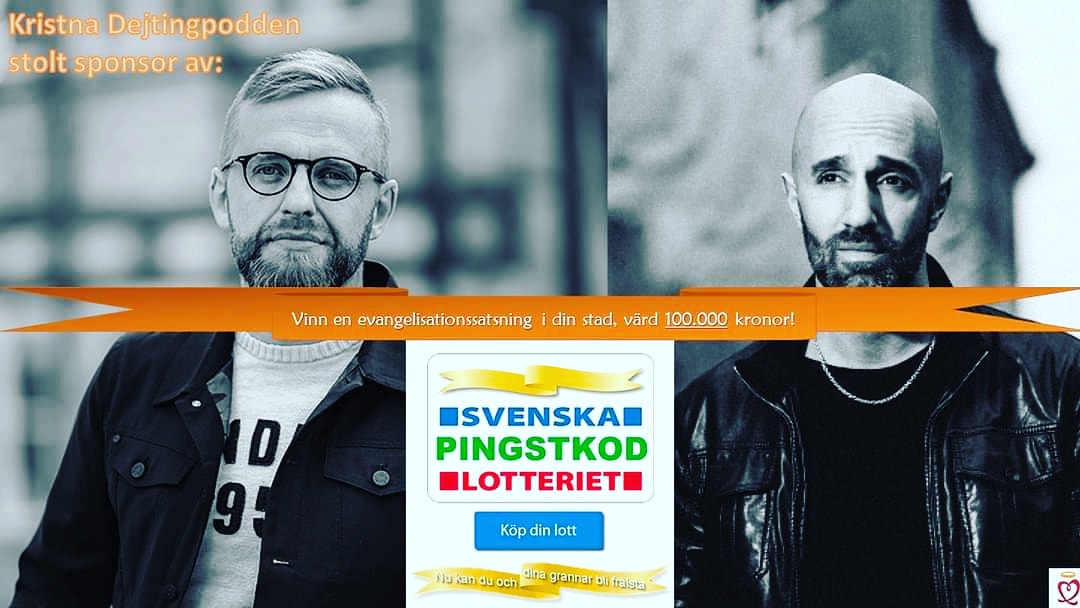 PO_Flodstrom's tweet photo. Vilken glädje att även Tigleth Malkey och Daniel Alm tagit problemet med vad Sarah Grenholm och Katarina Hedman på #Jesusfeministpodden refererar till som "Kvinnoöverskottet" inom svensk frikyrka på allvar och nu lanserar Pingstkodlotteriet. https://t.co/QQPD0KEbLG